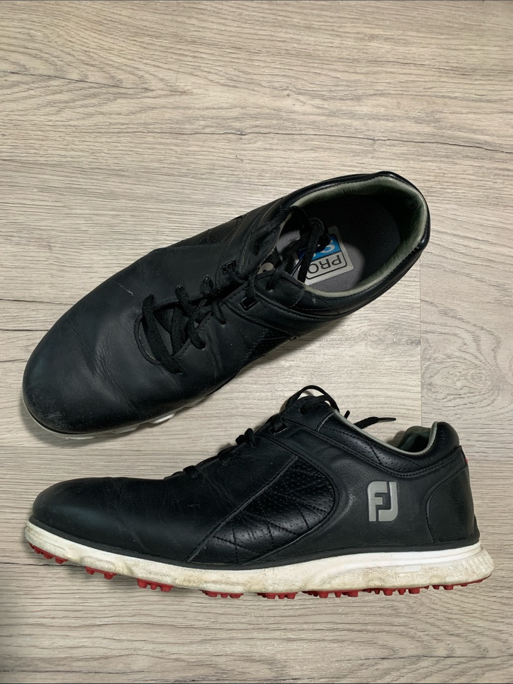 Footjoy Pro SL spikeless golf shoes mens size 10W